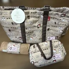 新品　dacco ハローキティ　マザーズバッグ　ポーチ　マミールー
