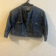 GU ジーユー デニムジャケット ボタン付き 110cm 女の子