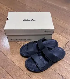 Clarks Aristella Rose ブラックサンダル UK4 - メルカリ