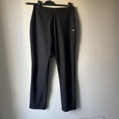 FILA レディース 長ズボン スポーツ 伸縮性あり ブラック Lサイズ