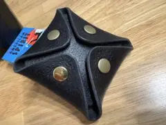 本牛革使用 ハンドメイド スクエアコインケース