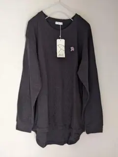 新品アーノルドパーマーErnieArnoldPalmerスミクロ胸ロゴトップスL