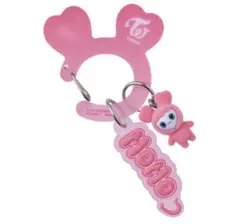 TWICE LOVELYS アクリルカラビナフロッキーマスコット　モモ