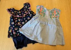 Baby GAP 80cm ワンピース&オールインワン 2セット