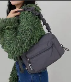 CTFK ショルダーバッグ　グレーのサムネイル