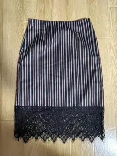 ストライプタイトスカート　最終値下げ