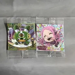 ☆にふぉるめーしょん ワンピース大海賊シールウエハース　シール2枚まとめ売り☆