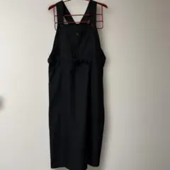 ブラック サロペットスカートのサムネイル