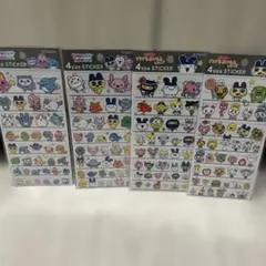 たまごっち 4サイズステッカー シール 4点