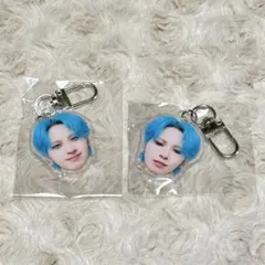 JO1 川尻蓮 顔面アクリルキーホルダー 2個セットのサムネイル