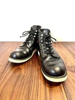 【希少】レッドウィング8165 size7 茶芯　プリント羽タグ