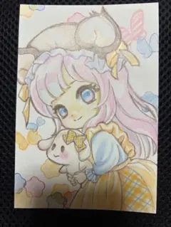 創作 手描きイラスト アナログイラスト オークション - メルカリ