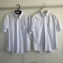 2着セット ユニクロ　ドライノンアイロンジャージーシャツ 半袖L