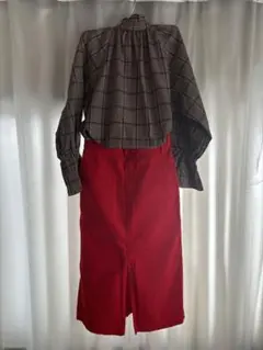 コーディネート販売　秋冬　ビビットカラー　beauty&youth