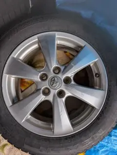215/60R16日産L33ティアナ純正16インチアルミホイール4本タイヤ付き