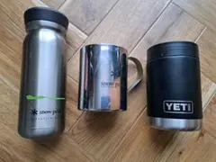 【3点セット】YETI真空ホルダー　peakマグ&真空ボトル 3点セット】YETI真空ホルダー snowpeakマグ&真空ボトル - メルカリ