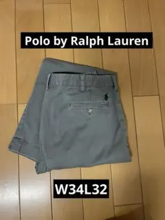【美品】90s Polo by Ralph Lauren チノパン　グレー