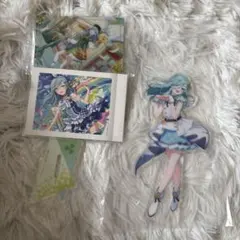 プロセカ 日野森雫 セガラッキーくじ アクスタ ウエハース パシャこれ