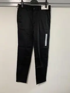 【タグ付き新品】GUストレッチスリムチノ(黒) 73