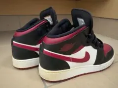 Nike Air Jordan 1 ブラック/エンジ/ホワイト
