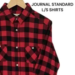 JOURNAL STANDARD チェック柄 長袖シャツ
