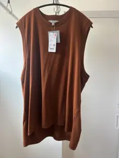 新品未使用マメクロゴウチ　エアリズムコットンオーバーサイズT UNIQLO L