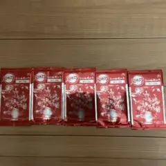 鬼滅の刃　マクドナルド　シール　未開封品　5パックセット