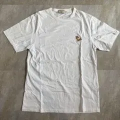 MAISON KITSUNÉ フォックス刺繍 Tシャツ ホワイト XL - メルカリ