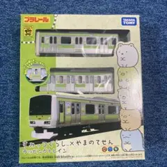 プラレール すみっコぐらし×やまのてせん ラッピングトレイン ドアを開けるとすみっコたちが登場！タカラトミー「プラレール すみっ