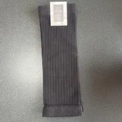 少々難あり17℃SECONDレッグウォーマー　チャコール