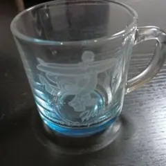 ディズニーキャラクター ガラス製マグカップ　スティッチ
