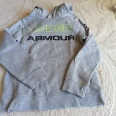 UNDER ARMOUR グレー フード付きトレーナー 1