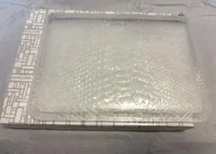 TRANSPARENT SNAKE ZIP POUCH（大）のサムネイル