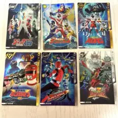 イタジャガ スーパー戦隊シリーズ 50周年記念カードコレクション 6枚セットのサムネイル