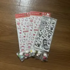 ハローキティーちゃん キティーめじるしアクセサリーめじるしチャーム シール