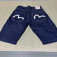 #EV I S U デニムハーフパンツ　サイズ32