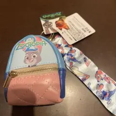 ズートピア ニック ミニ ポーチ リュック キーホルダー プライズ品