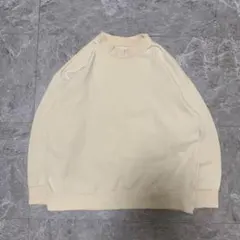 UNIQLO ユニクロ スウェット トレーナー アイボリー系 Mサイズ g36