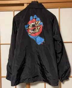 Santa Cruz コーチジャケット 黒 M バックプリント