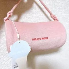 ジェラートピケ　カラバリパイルミニバッグ