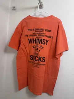 WHIMSY SOCKS Tシャツ オレンジのサムネイル