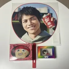 【美品】WEST. 重岡大毅　うちわ ヤツぬい 離しま戦隊レインボー