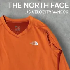 【人気】THE NORTH FACE L/S VELOCITY V-NECK