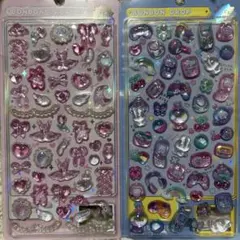 BONBON DROP シール　ぴこぴこボンボン　ガーリーボンボン　2点