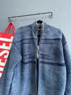 DIESEL 希少 ニット ジップアップのサムネイル