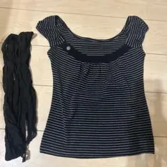 SPINNS ストライプTシャツのサムネイル