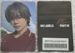 TXT ヨンジュン NO LABELS PART 01 ラキドロ トレカ