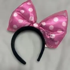 東京ディズニーリゾート ピンクリボンカチューシャ