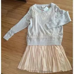 ♡simpliciteワンピ♡フラワーデイズニット♡コーデセット♡