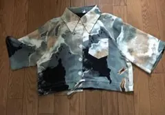 韓国製　柄シャツのサムネイル